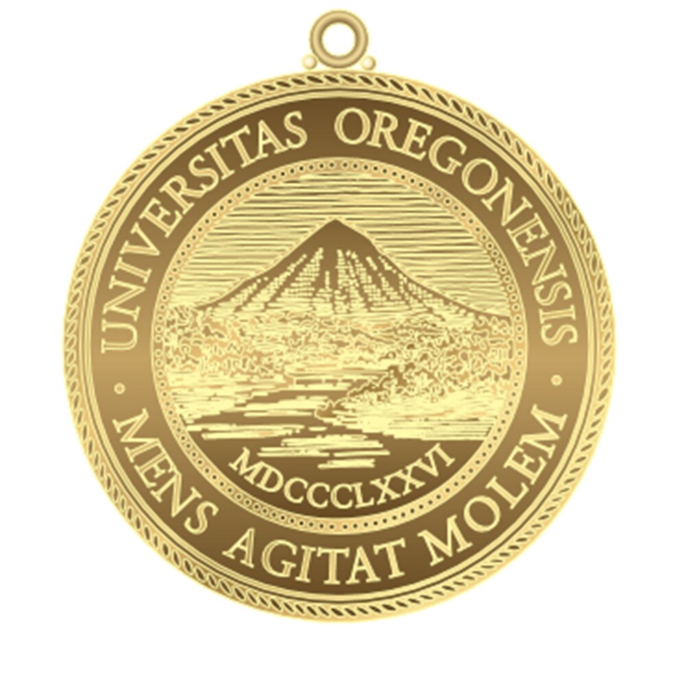 Oregon Seal, Josten's, Gold, Accessories, Grad, Zipper Pull, Keychain, 347964